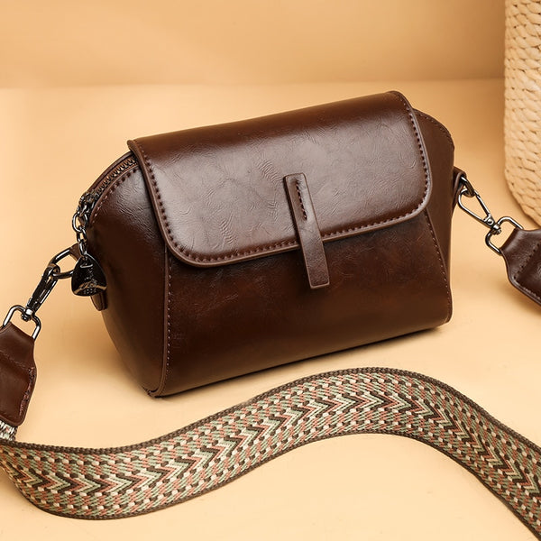 Luxury Oil Wax Leather Bag